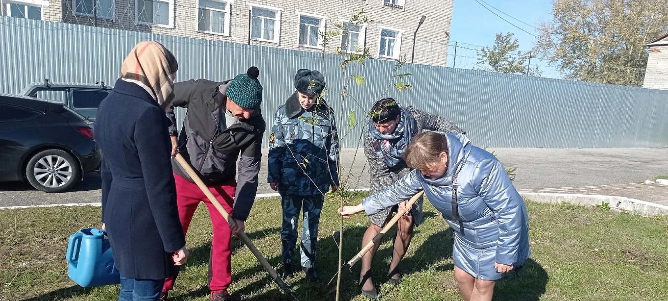 Сотрудники ГУФСИН внесли свой вклад в улучшение экологии региона
