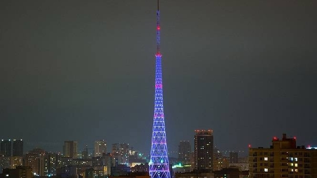 В День народного единства пермская телебашня включит праздничную подсветку